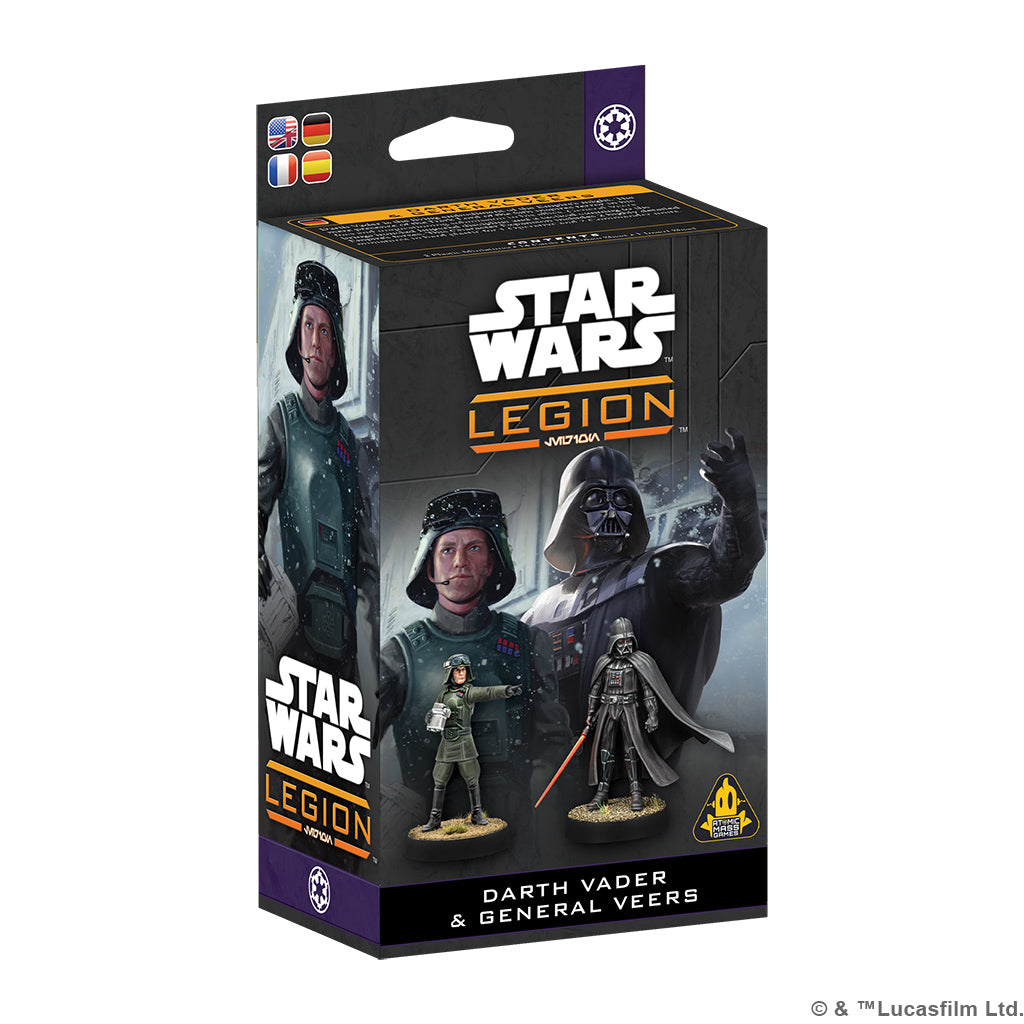 SW Legion Darth Vader & General Veers Character Expansion
