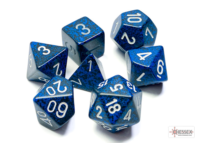 SpeckledÃ‚Â® Polyhedral StealthÃ¢â€žÂ¢ 7-Die Set