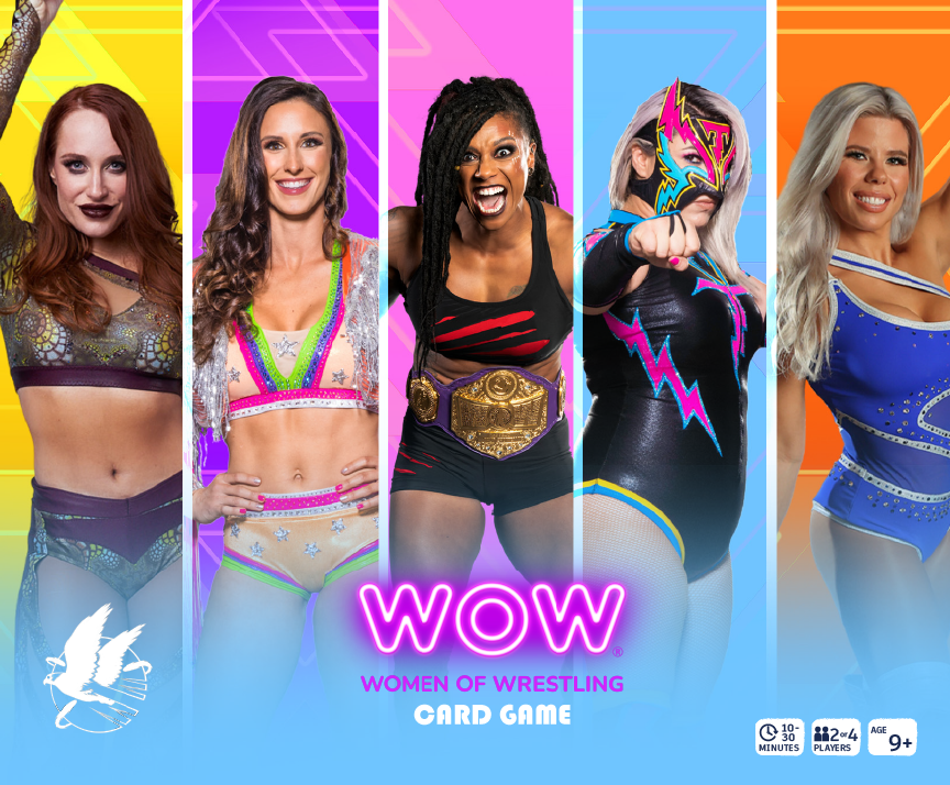 Women of Wrestling The Card Game