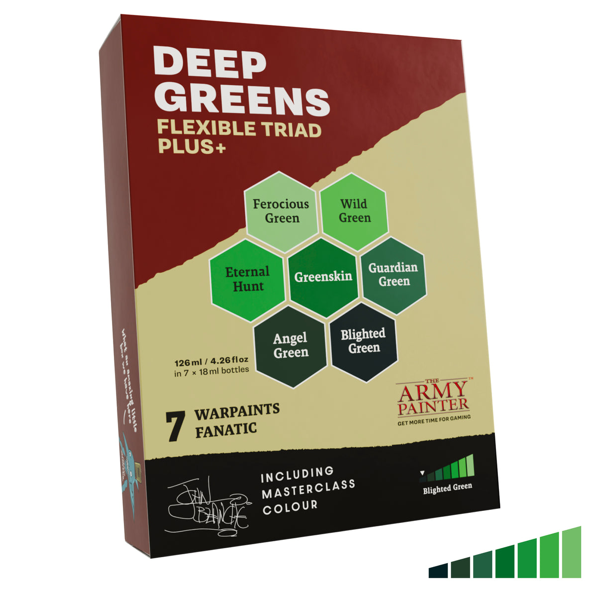 Warpaints Fanatic: Flexible Triad PLUS+ - Deep Green
