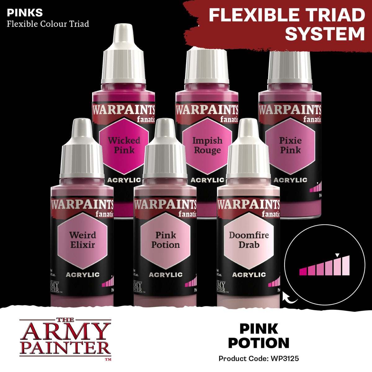 Warpaints Fanatic: Pink Potion 18ml