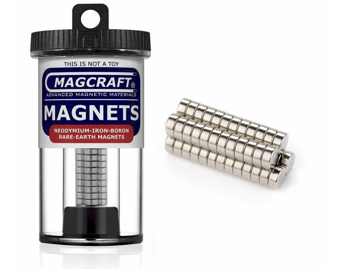Rare Earth Magnet 0.25x 0.1 50ct