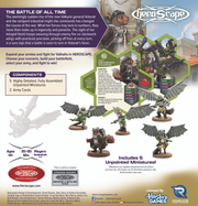 HeroScape Rising Tide Wing Commander Tuck Harrington and Vorid Glidestrikers Army Expansion