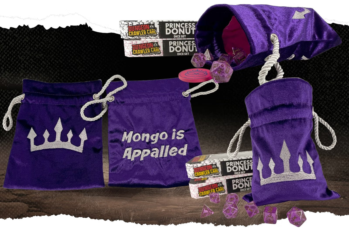 Dungeon Crawler Carl RPG: Princess Donut Dice Bag (RE)