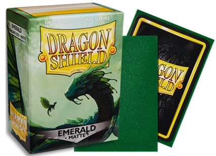 Dragon Shield Matte Emerald (100)