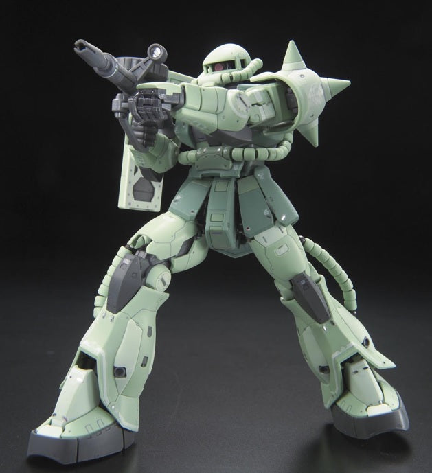 Gunpla: RG #4 MS-06 Zaku II Green