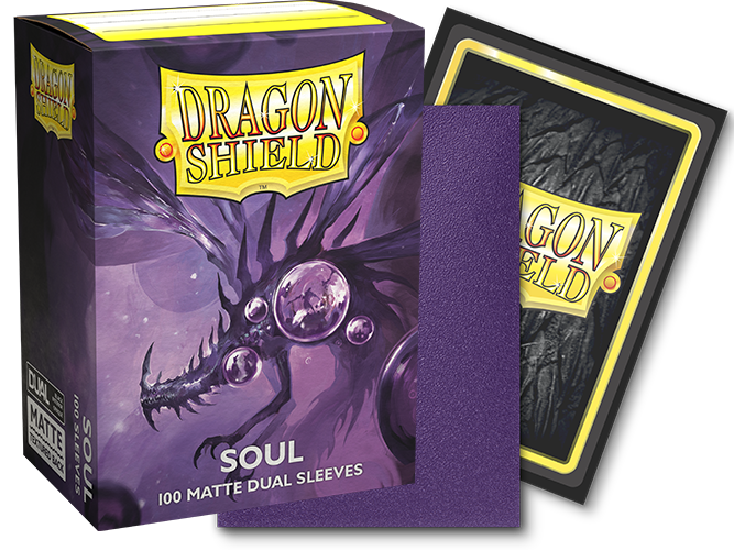 Dragon Shields Matte Dual Metallic Purple Soul (100)