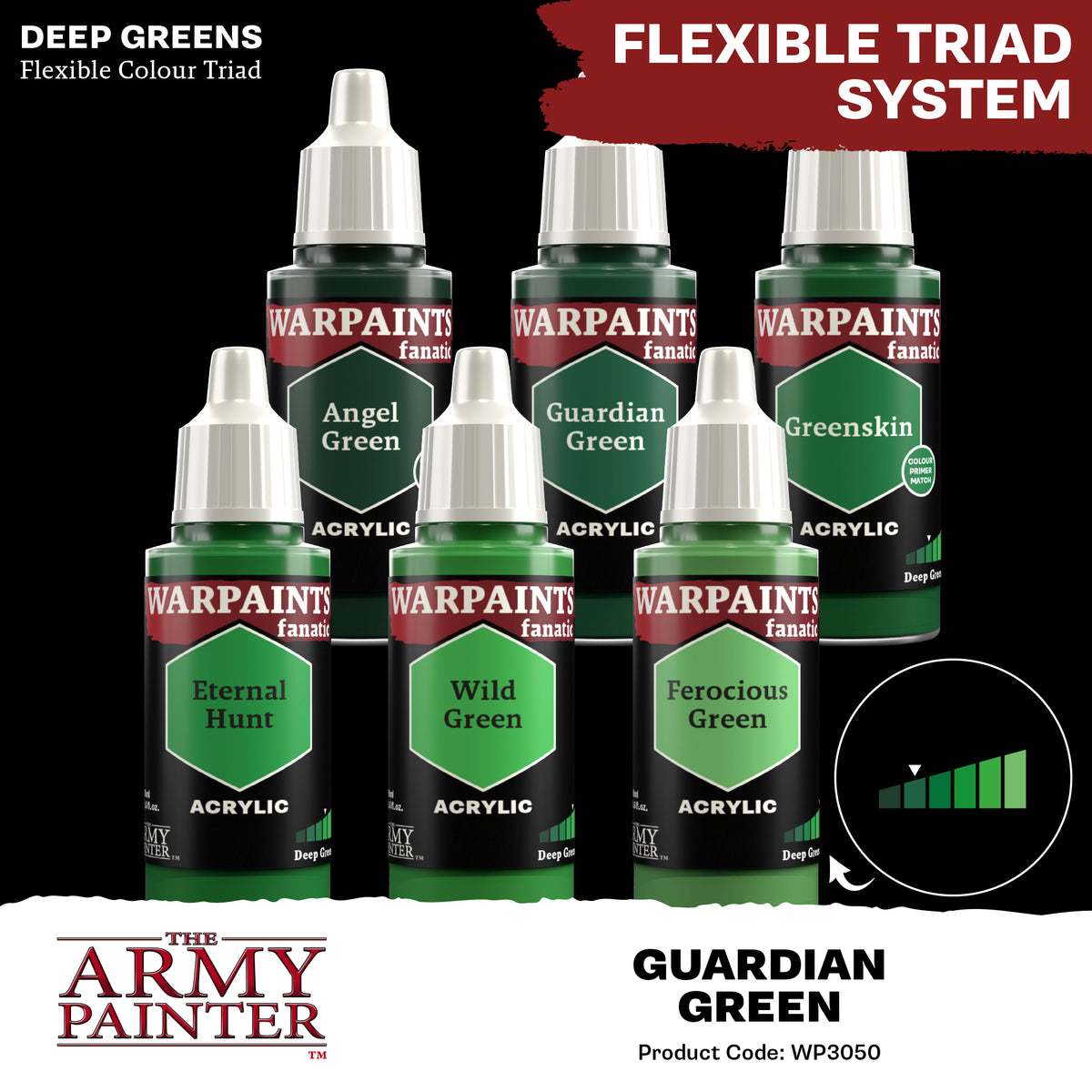 Warpaints Fanatic: Guardian Green 18ml