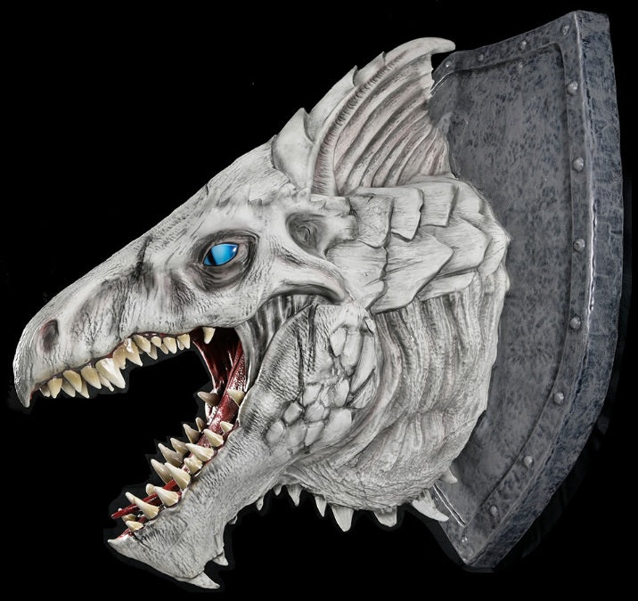 D&D Replicas White Dragon Trophy Plaque