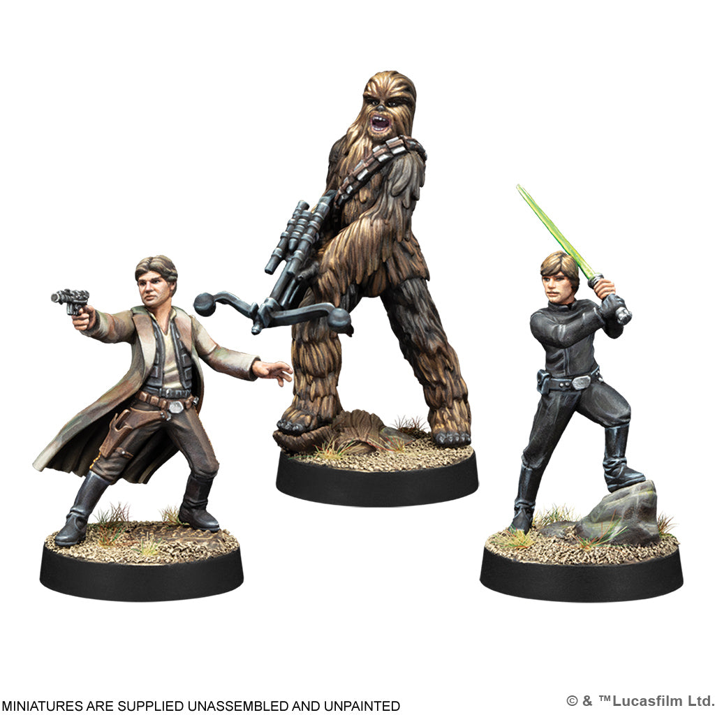 SW Legion Heroes of the Rebellion Character Pack