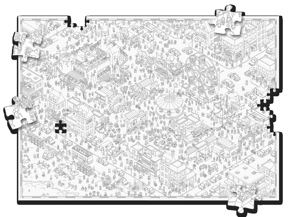 MicroMacro Jigsaw Funfair