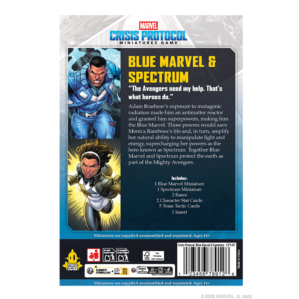 MCP Blue Marvel & Spectrum
