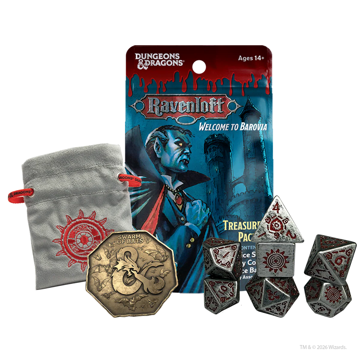 D&D Castle Ravenloft Treasure Pack