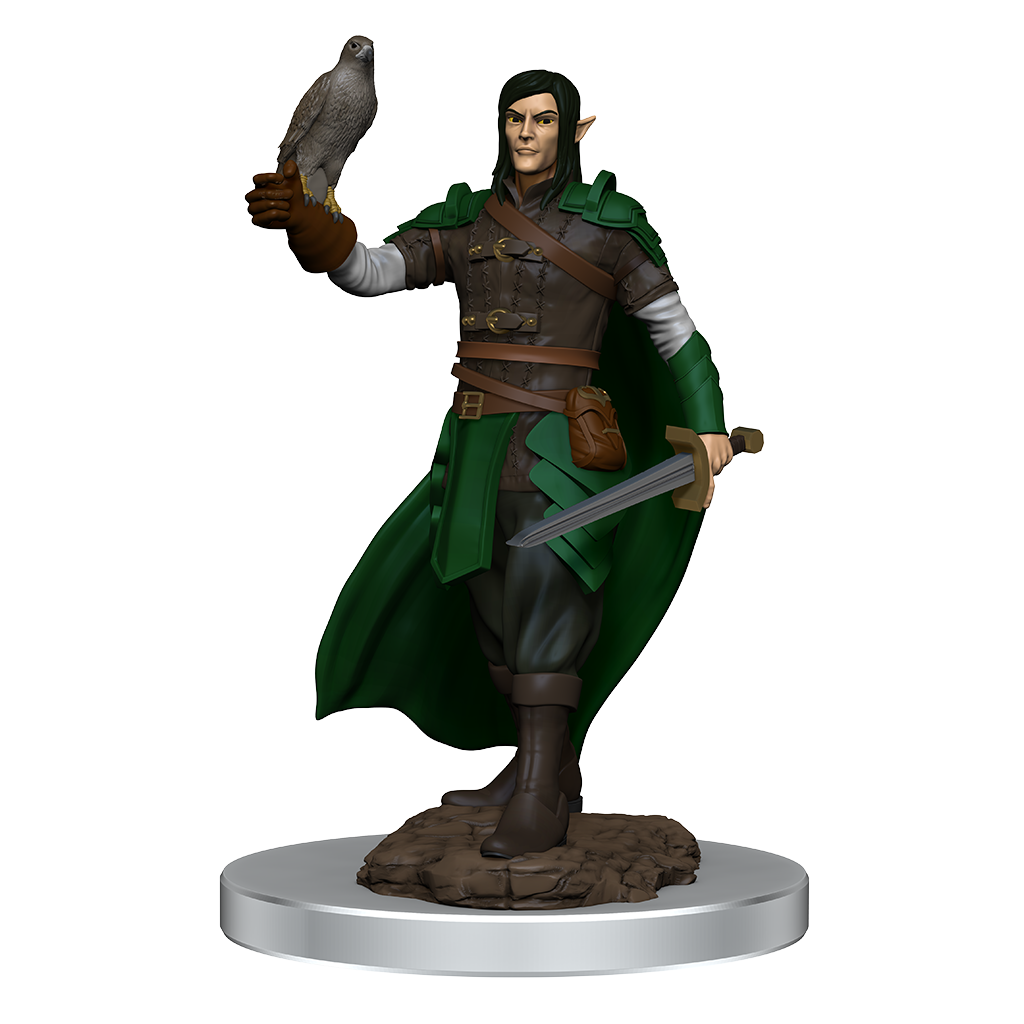 D&D ICONS: Male Elf Ranger W7