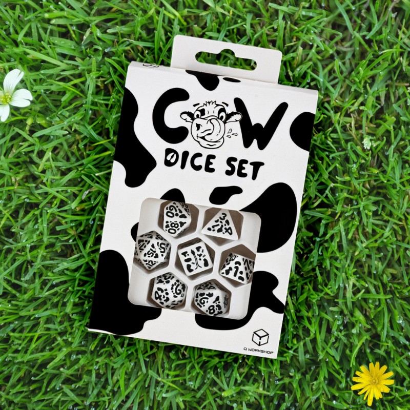 Cow Dice Set MOOzilla