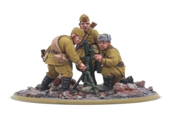 Bolt Action: Soviet Army Medium Mortar Team