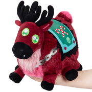Mini Festive Demon Reindeer Squishable 7"