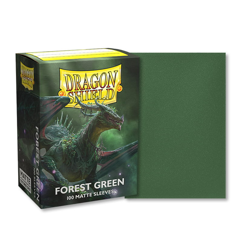 Dragon Shield: Matte Forest Green (100)