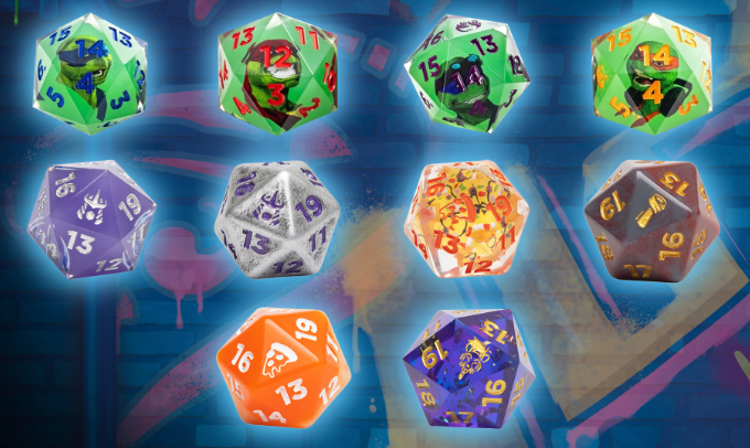 MTG TMNT Dice Pack