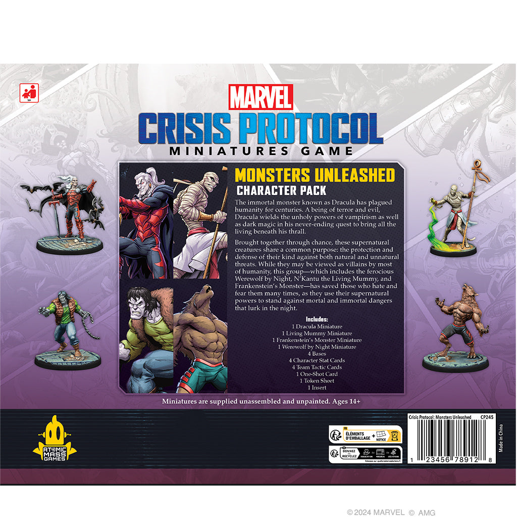 MCP Monsters Unleashed Character Pack