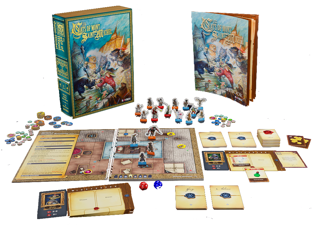 The Cats of Mont Saint Michel BOX Set