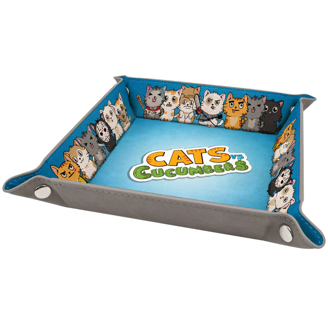 Cats vs Cucumbers Dice Tray