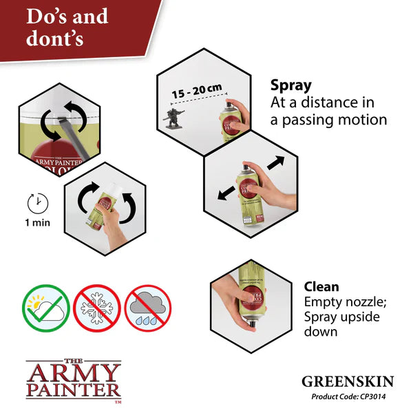 Colour Primer: Greenskin 400ml Spray