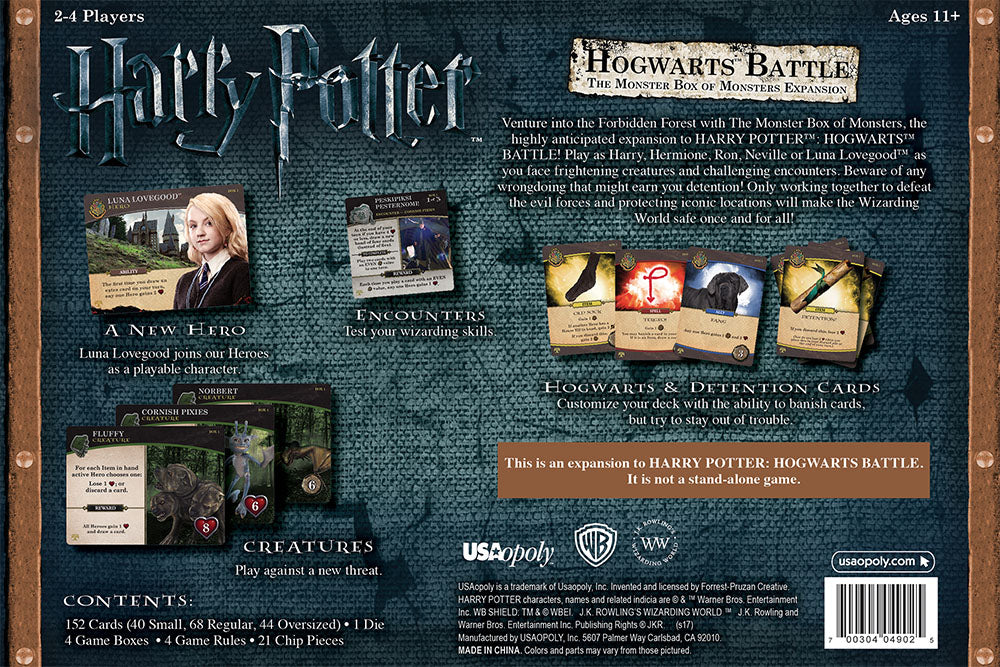 Harry Potter Hogwarts Battle Monster Box Monsters