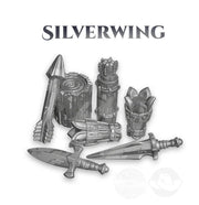 PolyHero Ranger 8 Dice Set Silverwing