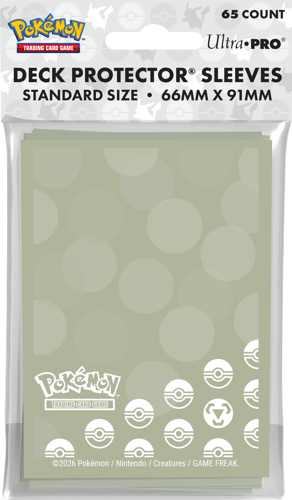 Pokemon Energy Card Sleeves 65ct Metal