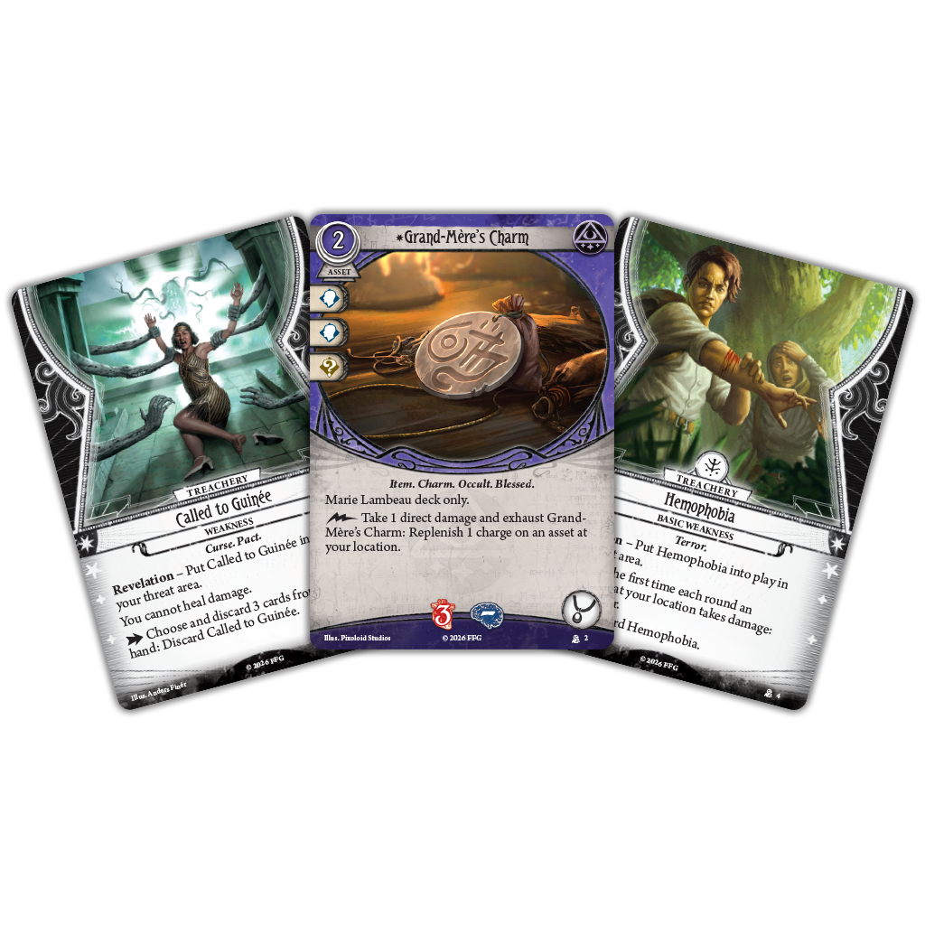 Arkham Horror The Card Game Marie Lambeau Investigator Deck