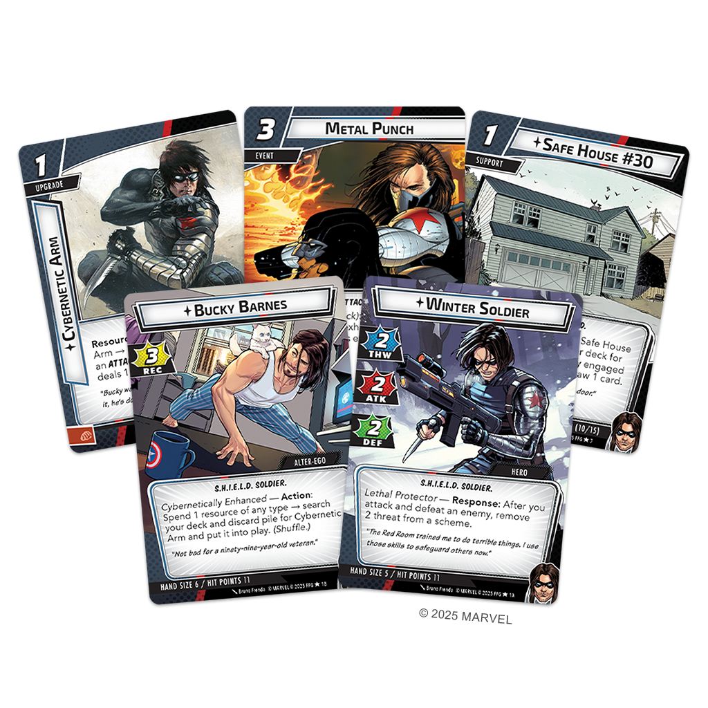 Marvel Champions The Card Game Winter Soldier Hero Pack