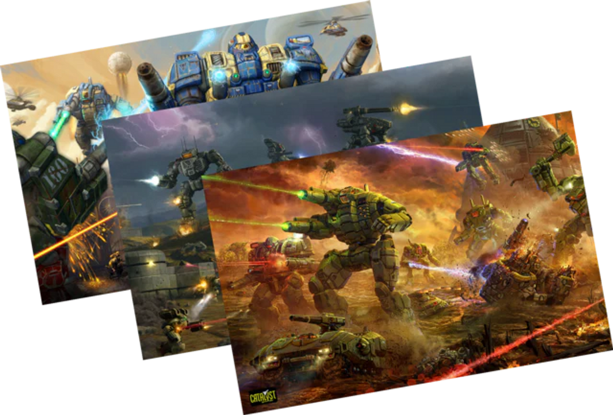 Battletech Supersize 3 Poster Set