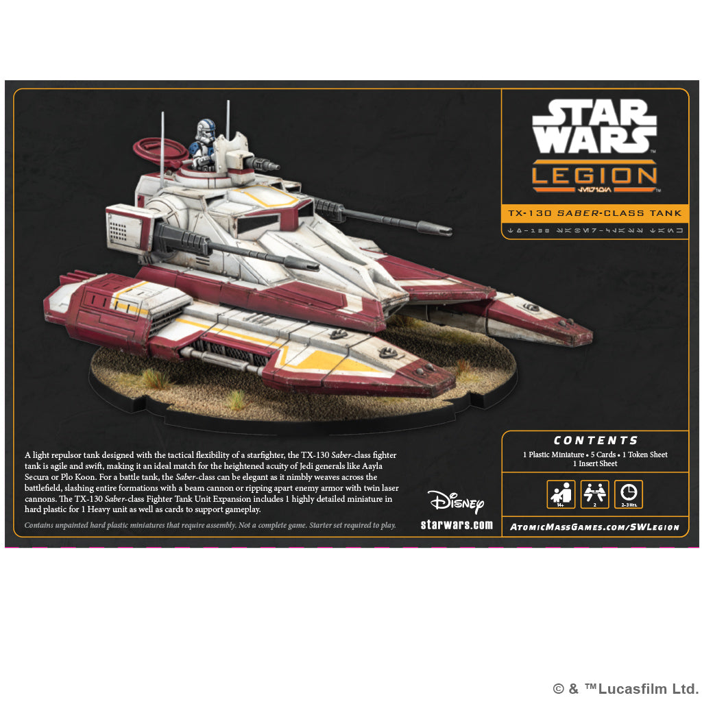 SW Legion TX-130 Saber Tank