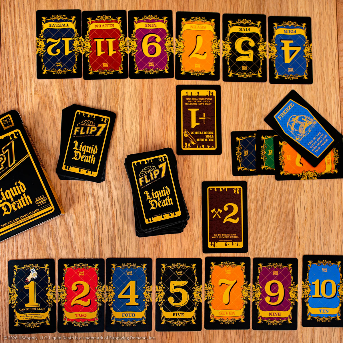 Flip 7Ã¢â€žÂ¢: Liquid Death Edition