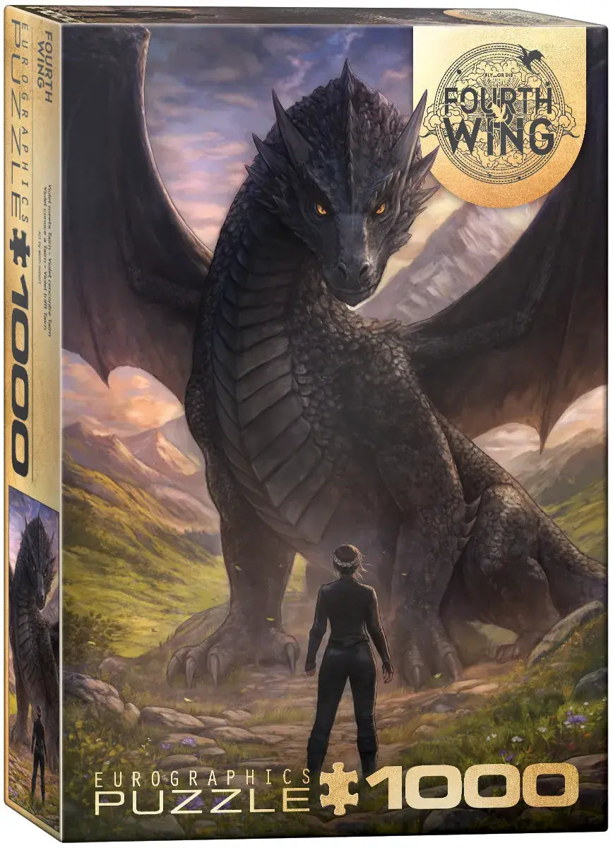 Violet Meets Tairn Fourth Wing 1000pc