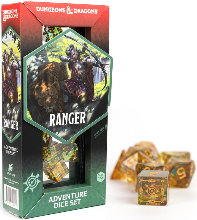 D&D Adventure Dice Ranger Multicolored