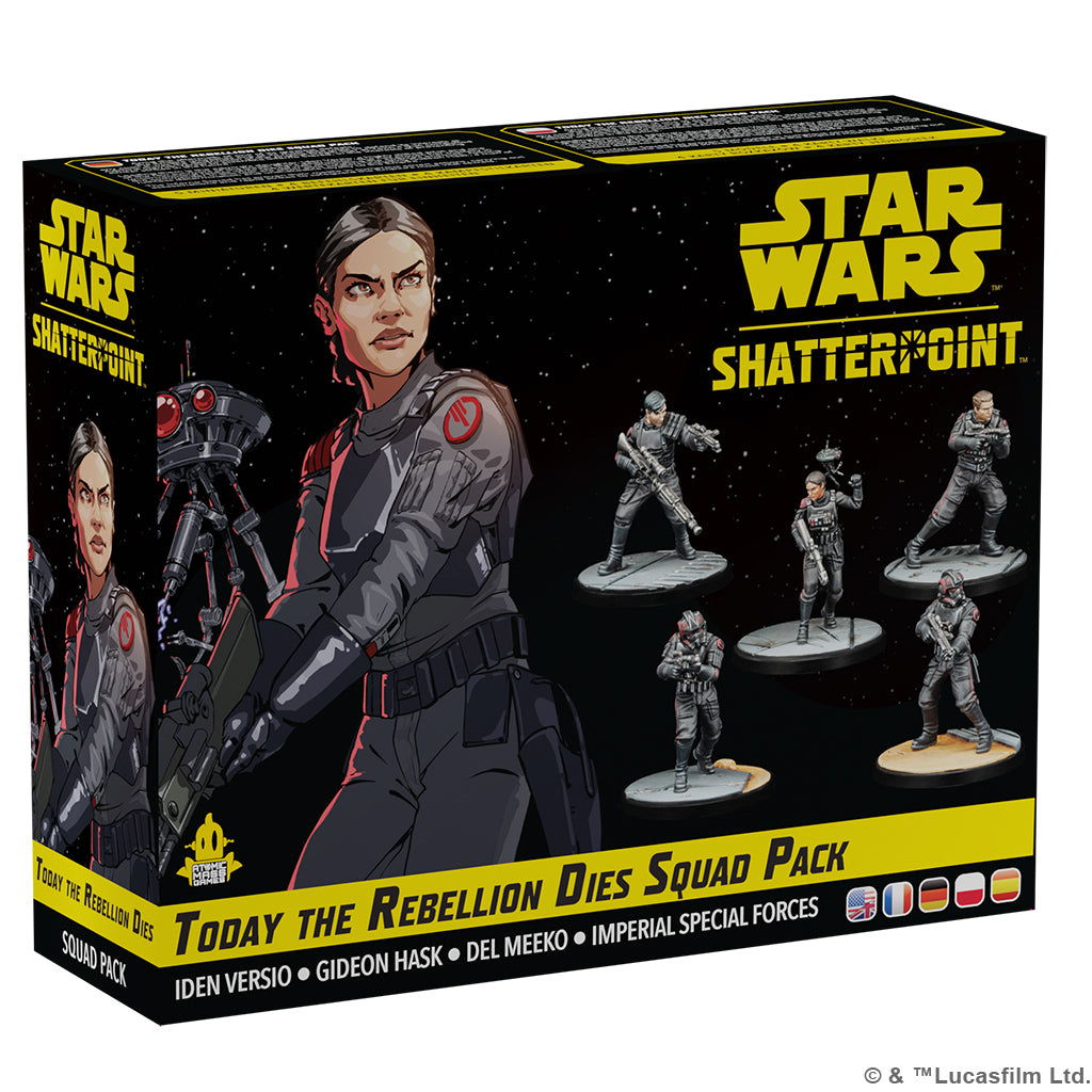 SW Shatterpoint - Today the Rebellion Dies Squad Pack