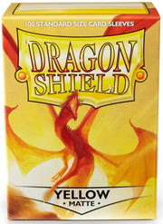 Dragon Shield: Matte YELLOW (100)