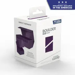 Boulder Deck Case 100+ Solid Purple