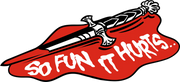 Dungeon Crawler Carl: So Fun It Hurts Enamel Pin