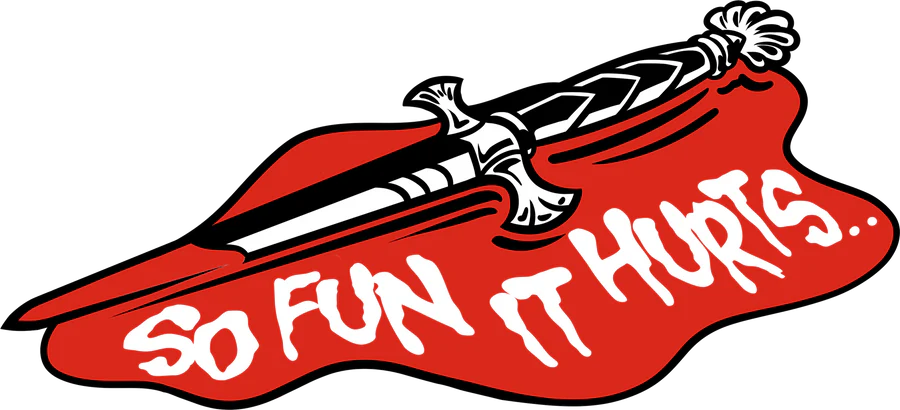 Dungeon Crawler Carl: So Fun It Hurts Enamel Pin