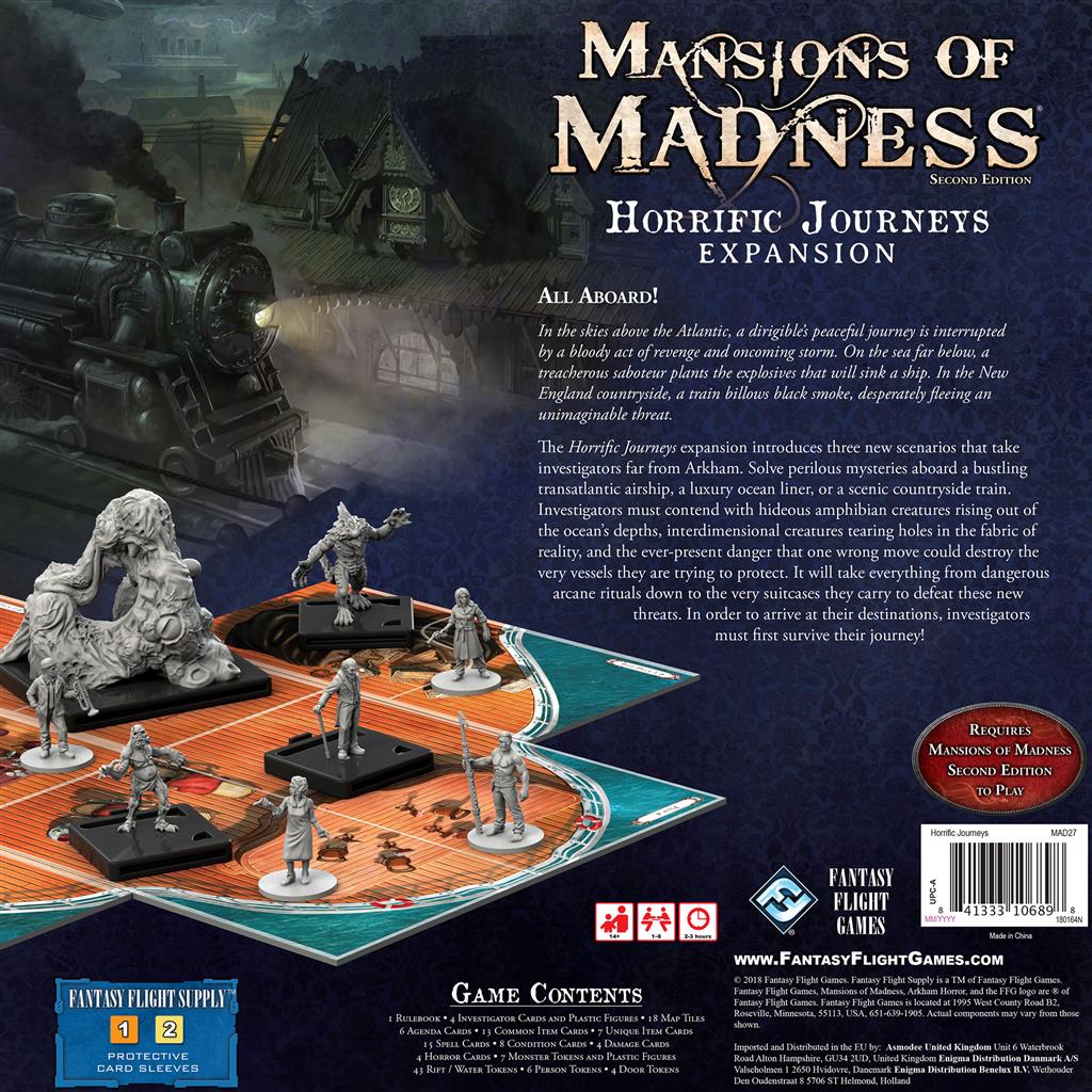 Mansions of Madness Horrific Journeys Expansion