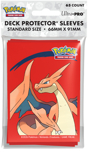 Pokemon Mega Charizard Y Sleeves 65ct