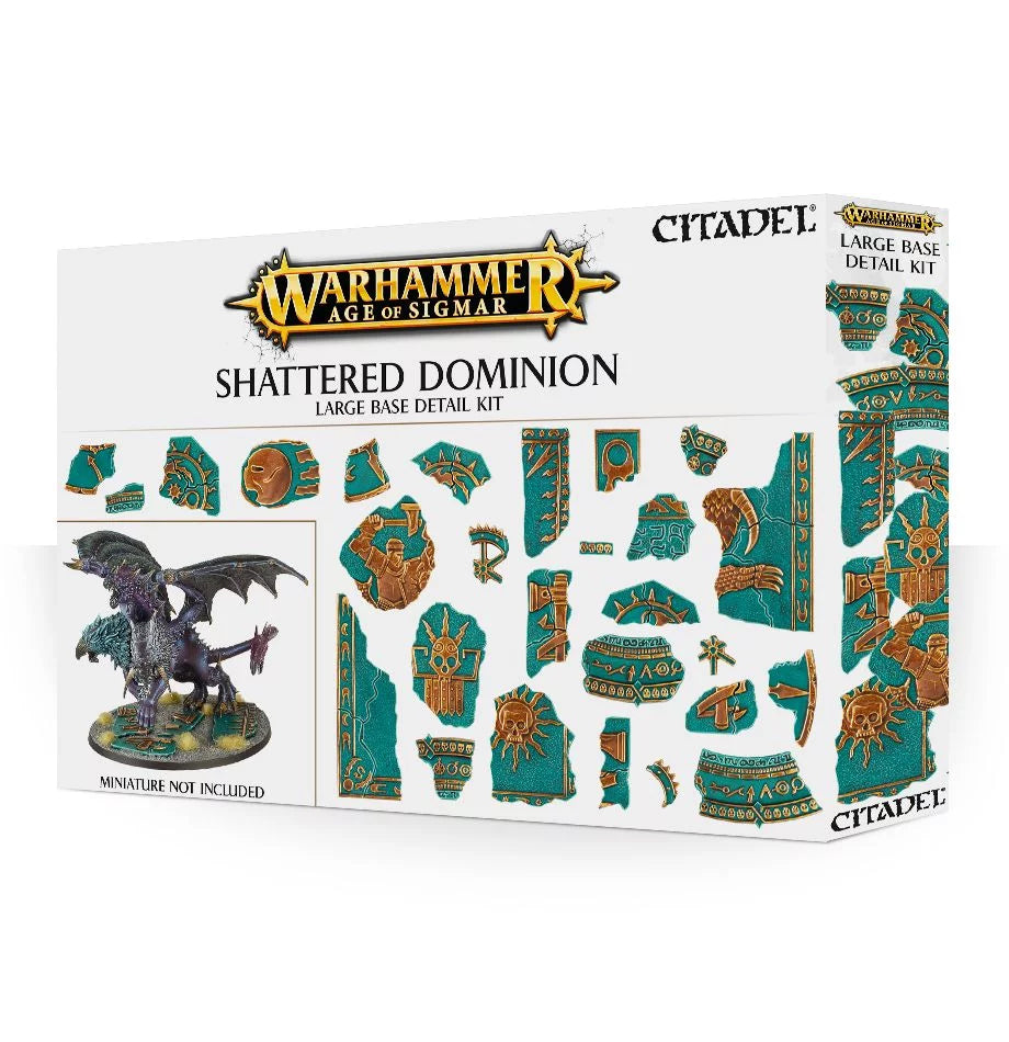 AoS: Shattered Dominion Large Base Detail Kit