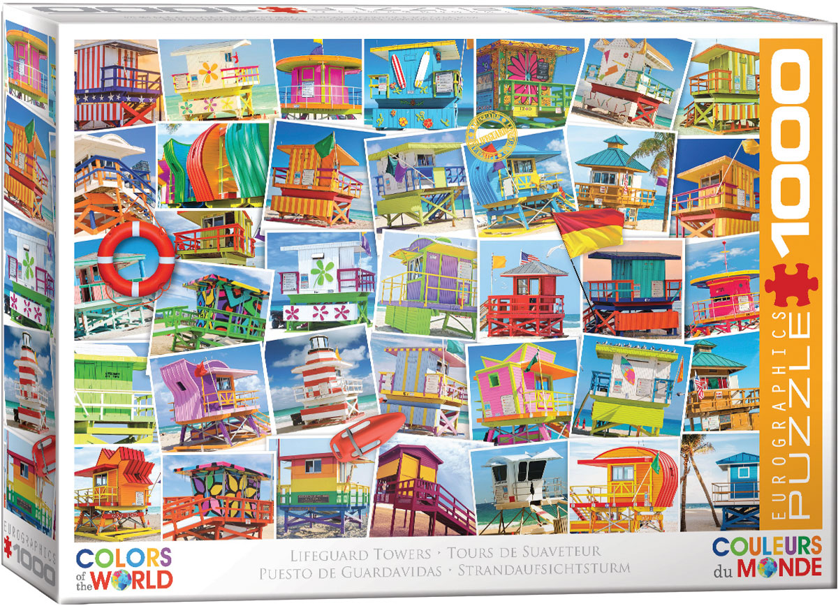 Lifeguard Towers 1000pc