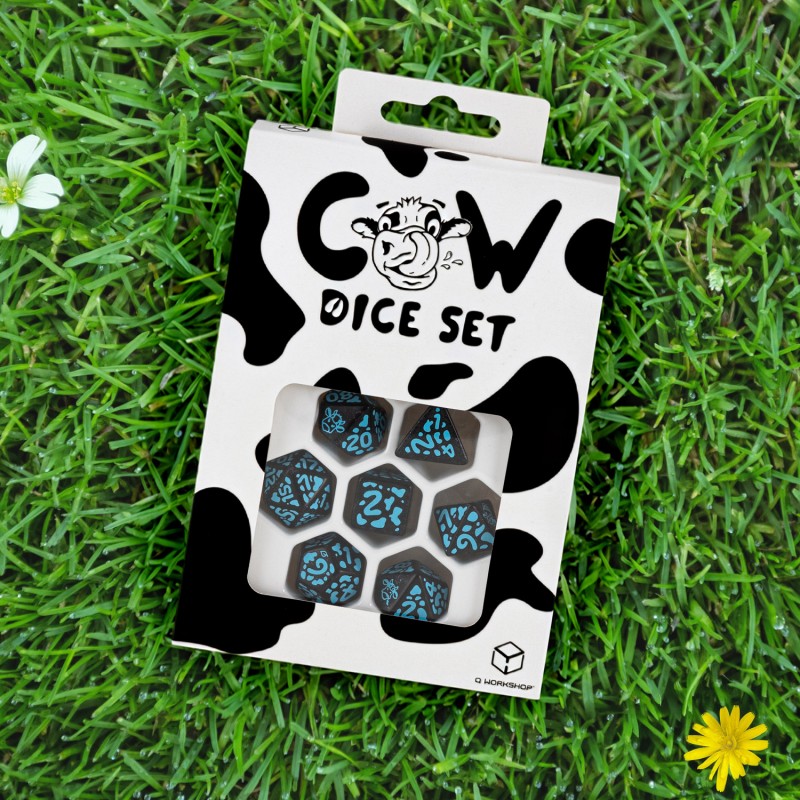 Cow Dice Set MOOlissa