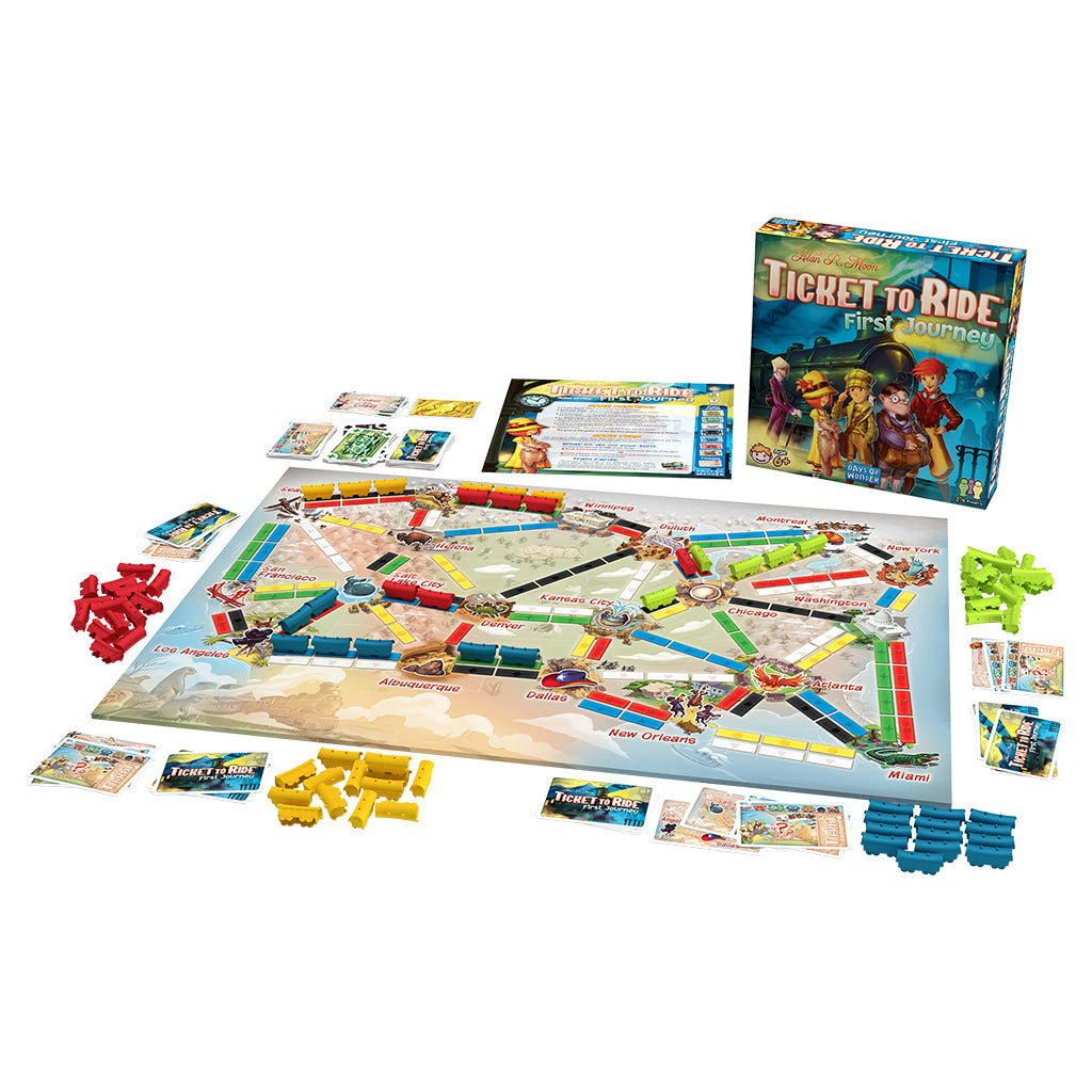 Ticket to Ride First Journey