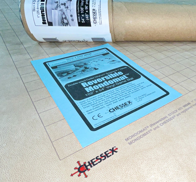 Mondomat® (Reversible) 1" Squares & 1" Hexes (54" x 102")