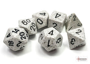 SpeckledÃ‚Â® Polyhedral Arctic CamoÃ¢â€žÂ¢ 7-Die Set
